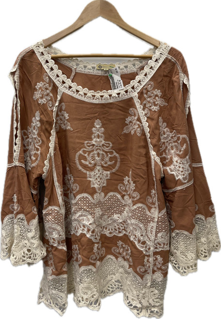 Vist Large View of Product Image Which is Used Democracy Long Sleeve Top XL-16