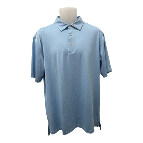 Vist Large View of Product Image Which is Used Peter Millar Mens Short Sleeve Top L/16-16.5