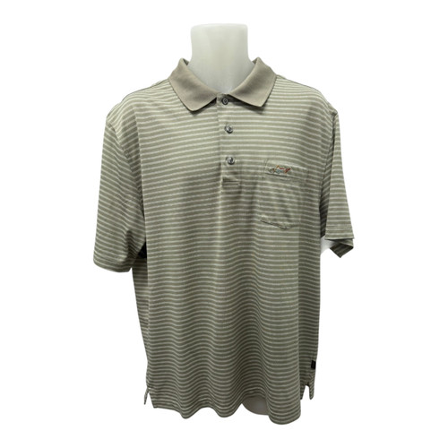 Vist Large View of Product Image Which is Used Greg Norman Mens Short Sleeve Top L/16-16.5