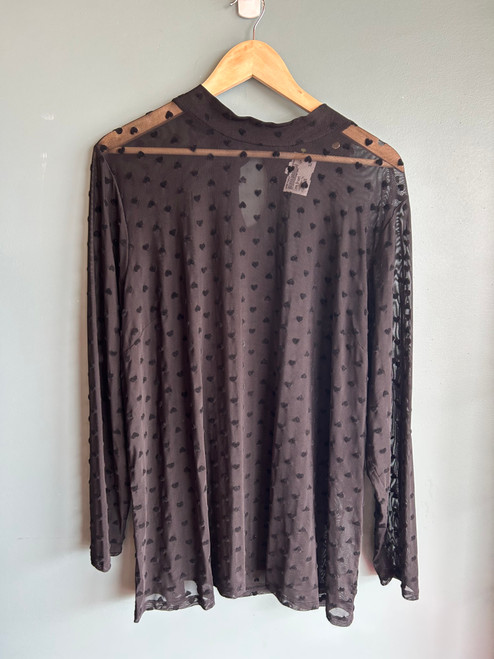 Vist Large View of Product Image Which is Used Lane Bryant Long Sleeve Top 5X-26