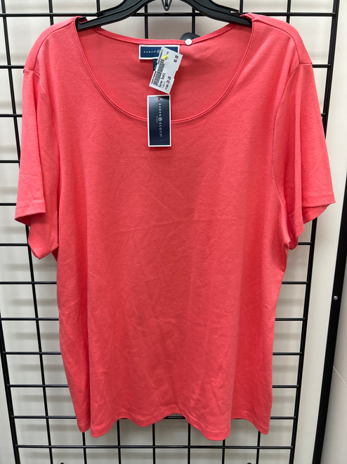 Vist Large View of Product Image Which is Used Karen Scott T-Shirt 2X-20