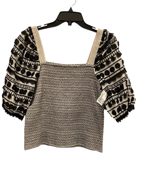 Vist Large View of Product Image Which is Used Marie Oliver Short Sleeve Top S-4/6