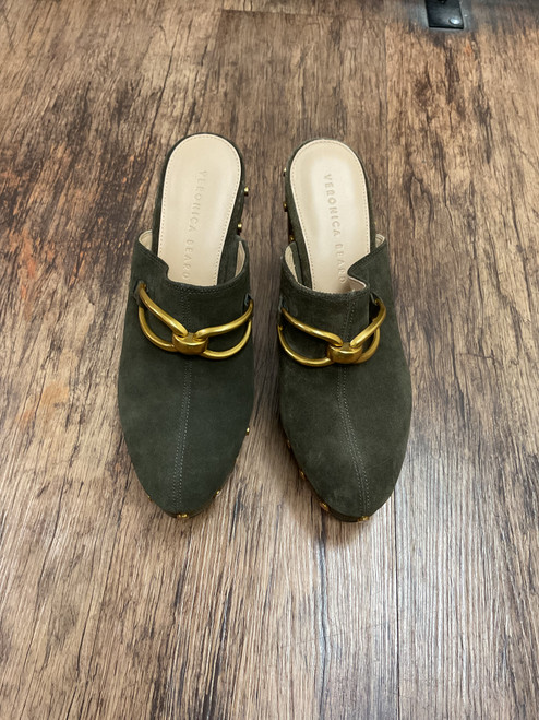 Vist Large View of Product Image Which is Used Veronica Beard Clogs 7