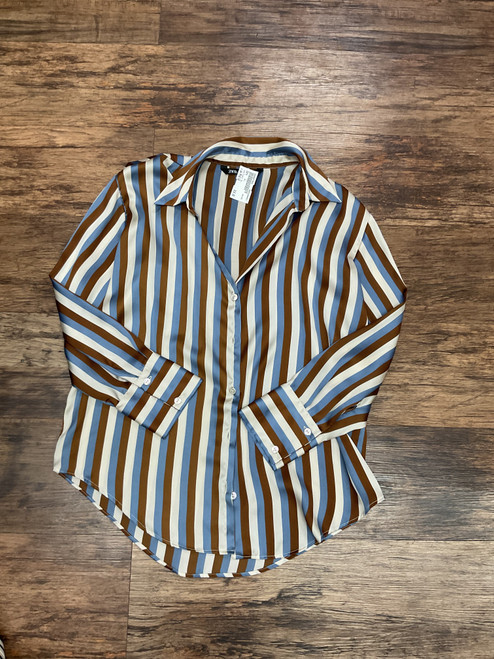 Vist Large View of Product Image Which is Used Zara Long Sleeve Top M-8/10