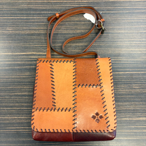 Vist Large View of Product Image Which is Used Patricia Nash Large Leather Handbag