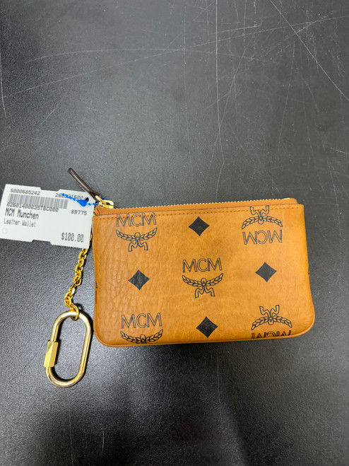 Vist Large View of Product Image Which is Used MCM Munchen Leather Wallet