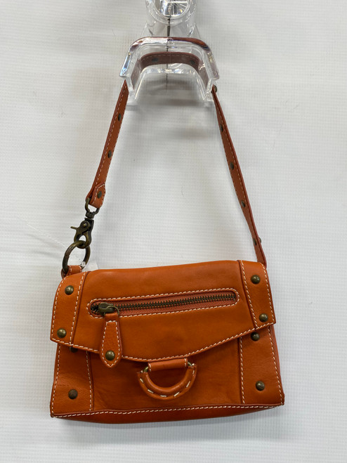 Vist Large View of Product Image Which is Used BCBG Maz Azria Small Leather Handbag