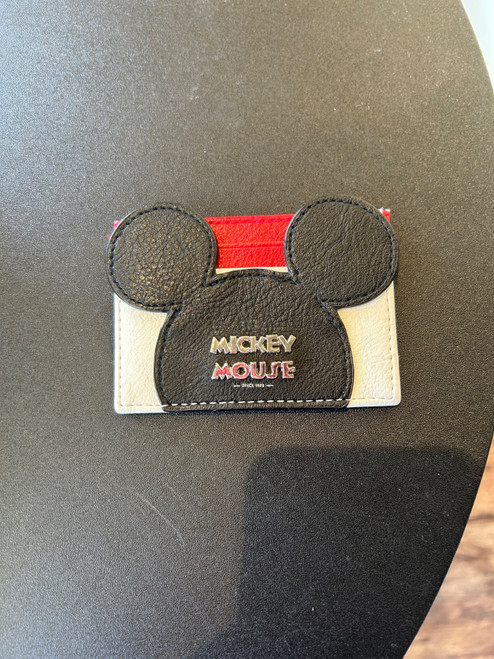 Vist Large View of Product Image Which is Used Mickey Mouse Leather Wallet