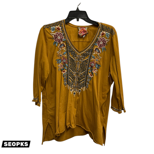 Vist Large View of Product Image Which is Used Johnny Was Long Sleeve Top XL-16