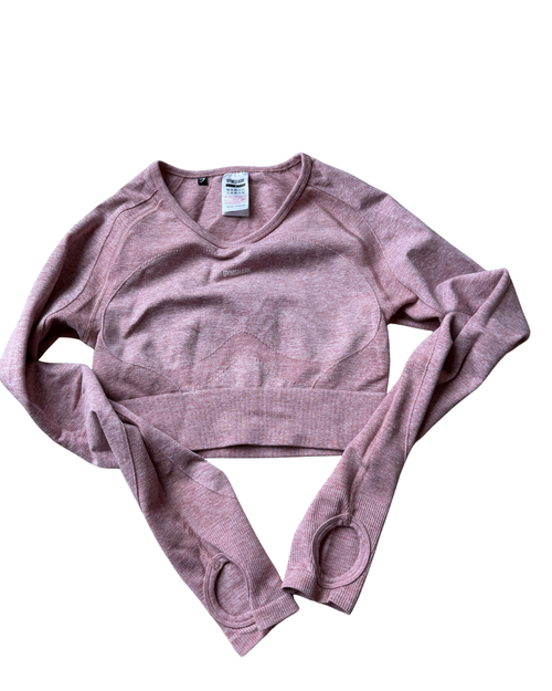 Vist Large View of Product Image Which is Gently used Gymshark active long sleeve S-4/6