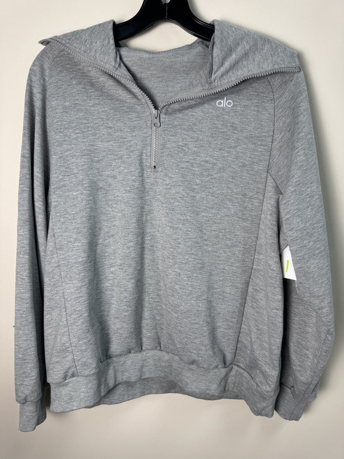 Vist Large View of Product Image Which is Used Alo Yoga Active Sweatshirt M-8/10