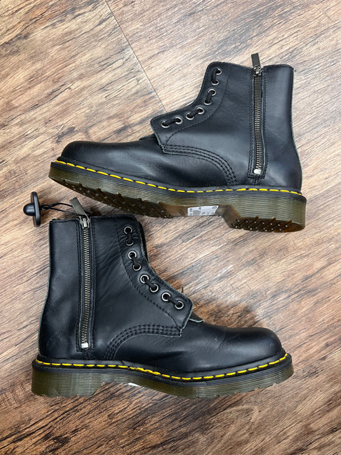 Vist Large View of Product Image Which is Used Dr. Martens Ankle Boots 8
