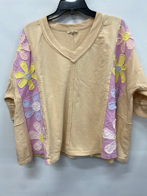 Vist Large View of Product Image Which is Used Easel Short Sleeve Top S-4/6