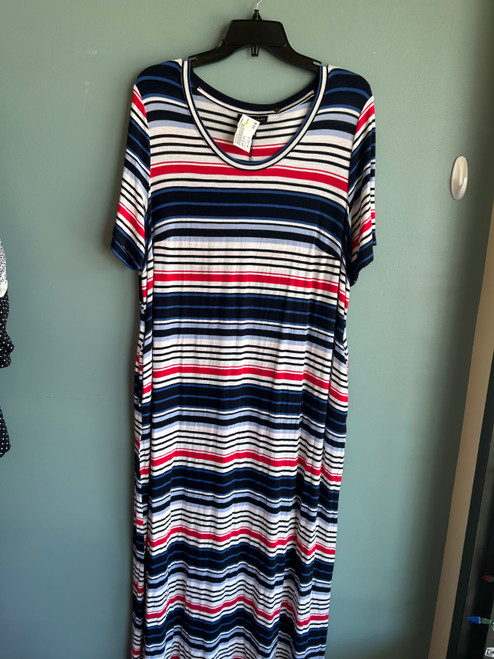 Vist Large View of Product Image Which is Used Lane Bryant Long Dress F L-12/14