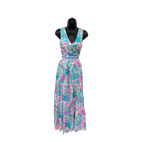 Vist Large View of Product Image Which is Used Lilly Pulitzer Long Dress B XS-0/2