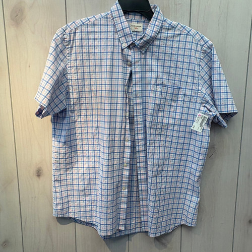Vist Large View of Product Image Which is Used Dockers Mens Short Sleeve Top XL/17-17.5