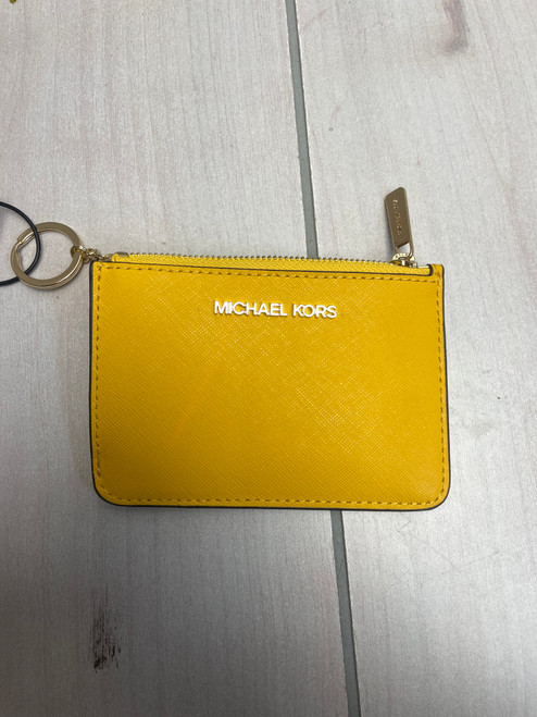 Vist Large View of Product Image Which is Used Michael Kors Leather Wallet