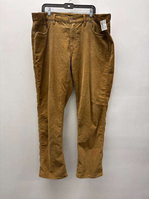 Vist Large View of Product Image Which is Used Tan Quicksilver Mens Corduroy Pant 40W