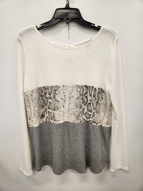 Vist Large View of Product Image Which is Used White Birch Long Sleeve Top M-8/10