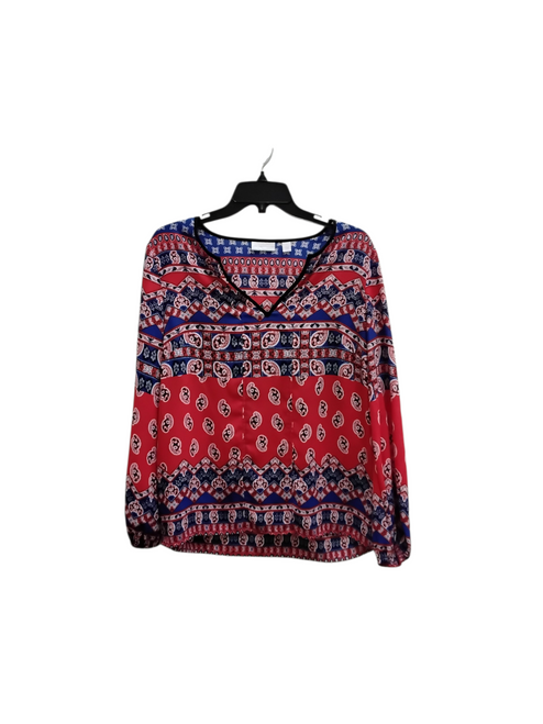 Vist Large View of Product Image Which is Used New York & Company Long Sleeve Top M-8/10