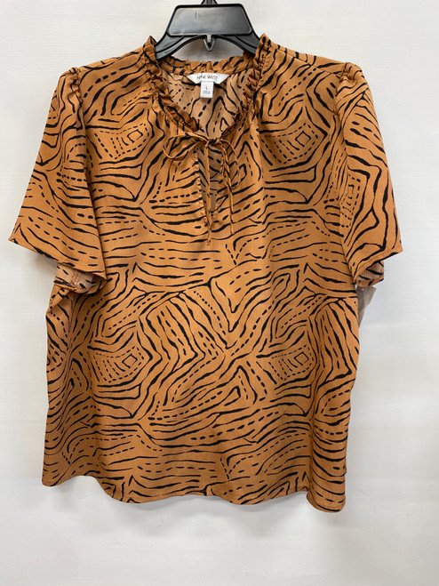 Vist Large View of Product Image Which is Used Nine West Short Sleeve Top L-12/14