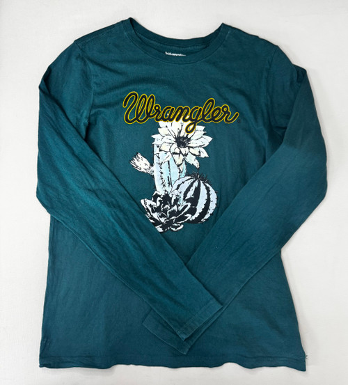 Vist Large View of Product Image Which is Used Wrangler Long Sleeve T-Shirt M-8/10