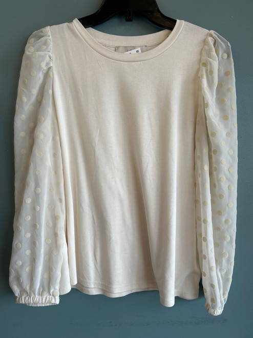 Vist Large View of Product Image Which is Used Loft Long Sleeve Top S-4/6