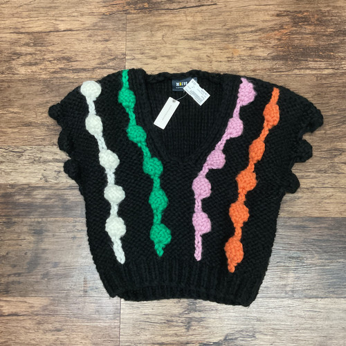 Vist Large View of Product Image Which is Used Maeve Short Sleeve Sweater S-4/6