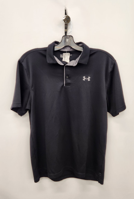 Vist Large View of Product Image Which is Used Under Armour Mens Short Sleeve Top L/16-16.5