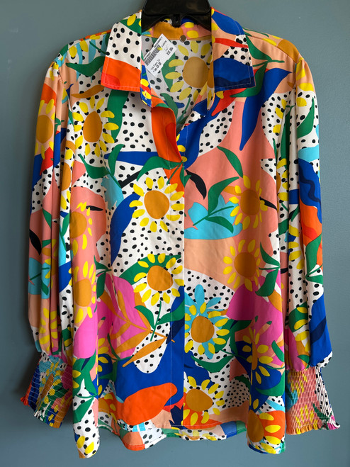 Vist Large View of Product Image Which is Used Unbranded Long Sleeve Top 2X-20