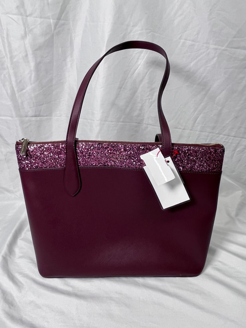 Vist Large View of Product Image Which is Used Kate Spade New York Large Leather Handbag