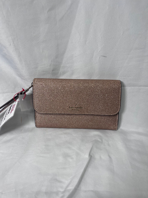 Vist Large View of Product Image Which is Used Kate Spade New York Leather Wristlet