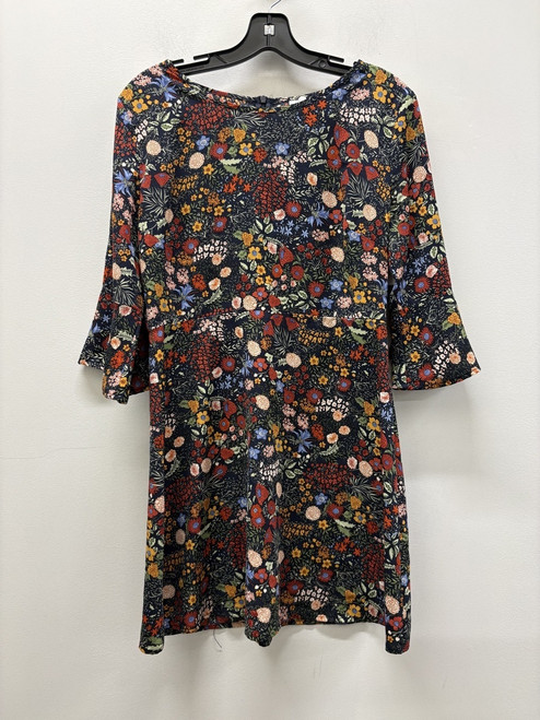 Vist Large View of Product Image Which is Used floral peppermint Short Dress B L-12/14