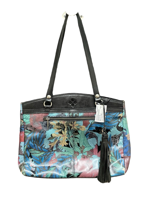 Vist Large View of Product Image Which is Used Patricia Nash Large Leather Handbag