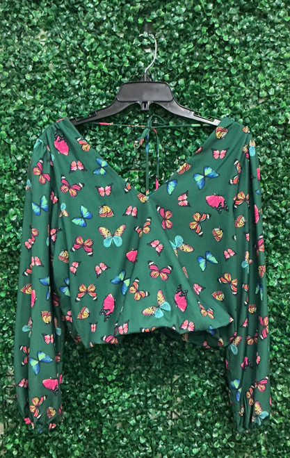 Vist Large View of Product Image Which is Used Unbranded Long Sleeve Top S-4/6