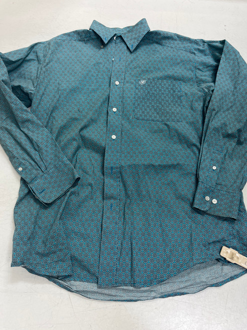 Vist Large View of Product Image Which is Used Ariat Mens Long Sleeve Top L/16-16.5