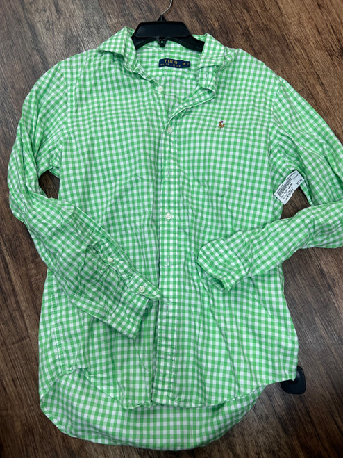 Vist Large View of Product Image Which is Used Polo Ralph Lauren Mens Long Sleeve Top M/15-15.5