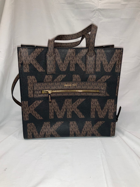 Vist Large View of Product Image Which is Used Michael Kors Xlarge Leather Handbag
