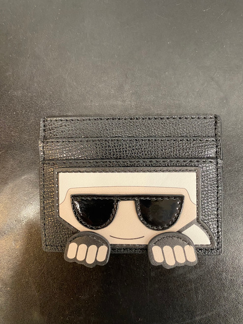 Vist Large View of Product Image Which is Used Karl Lagerfeld Leather Wallet