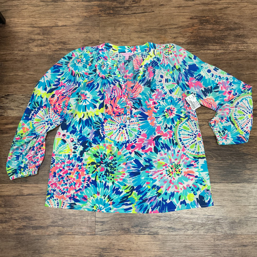 Vist Large View of Product Image Which is Used Lilly Pulitzer Long Sleeve Top L-12/14