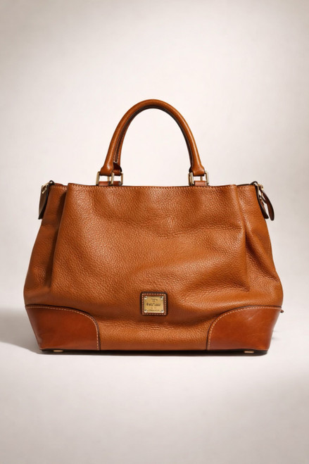 Vist Large View of Product Image Which is Used Dooney & Bourke Large Leather Handbag