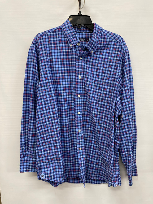 Vist Large View of Product Image Which is Used Cremieux Mens Long Sleeve Top XL/17-17.5