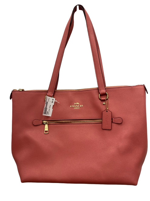 Vist Large View of Product Image Which is Used Coach Large Leather Handbag