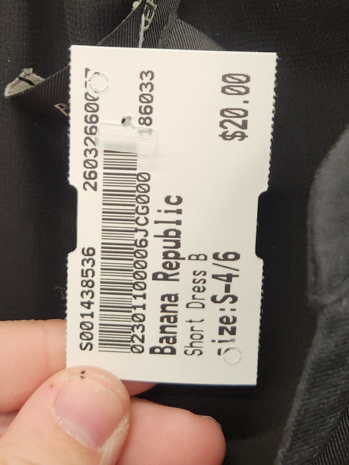 Vist Large View of Product Image Which is Used Banana Republic Short Dress B S-4/6