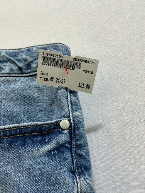 Vist Large View of Product Image Which is Used Arula  Denim 4X 24/37