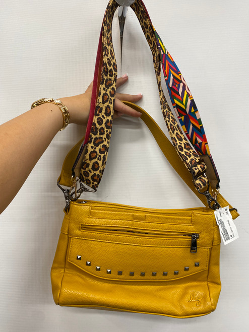 Vist Large View of Product Image Which is Used Lug Small Leather Handbag