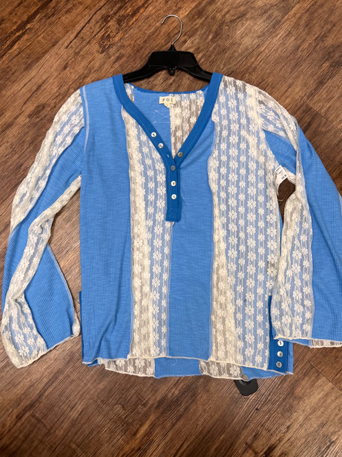 Vist Large View of Product Image Which is Used POL Long Sleeve Top L-12/14