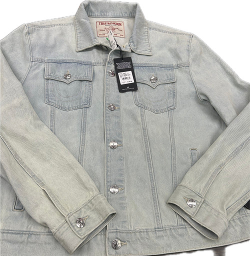 Vist Large View of Product Image Which is Used True Religion Mens Denim Jacket XL