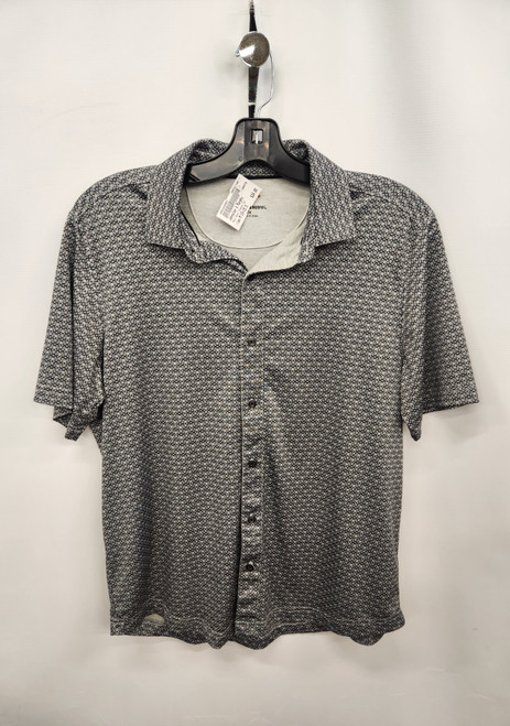 Vist Large View of Product Image Which is Used Johnston & Murphy Mens Short Sleeve Top M/15-15.5