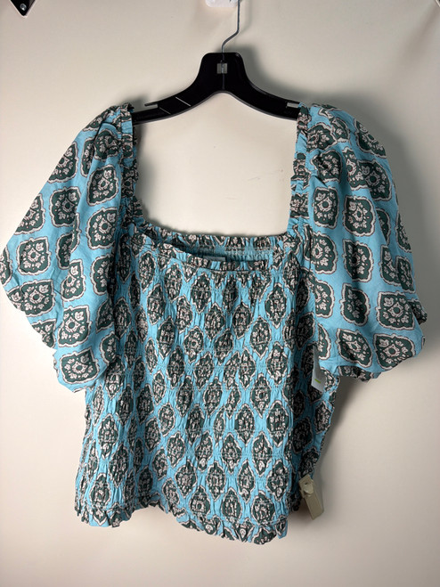 Vist Large View of Product Image Which is Used Maurices Short Sleeve Top 3X-22